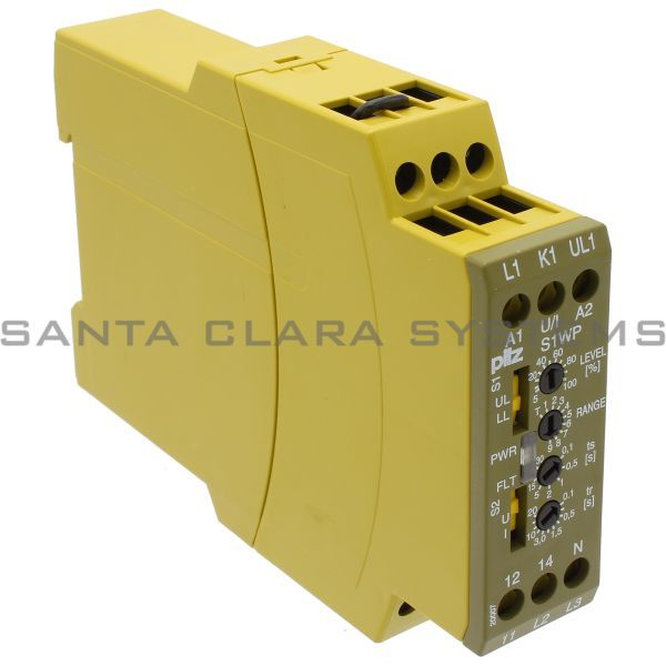 Pilz S1WP9A24VDCUM0-120VAC-DC-890000 True power monitoring for 1- and 3-phase mains Suitable for frequency-controlled motors; 9 measuring ranges 0 - 1000 Hz; Product Image