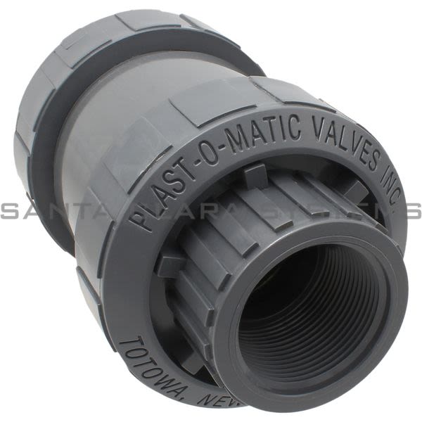 Plast-O-Matic CKS150VT-NC-PV  Inline Check-Valve Assembly Product Image