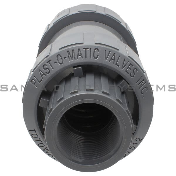 Plast-O-Matic CKS150VT-NC-PV  Inline Check-Valve Assembly Product Image