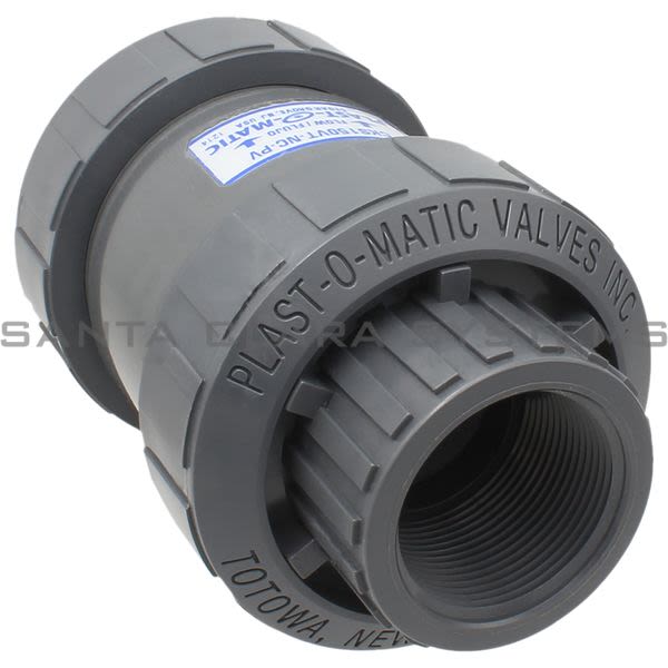 Plast-O-Matic CKS150VT-NC-PV  Inline Check-Valve Assembly Product Image