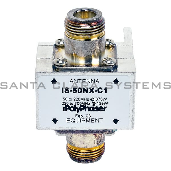 Polyphaser IS-50NX-C1 RF Surge Protector Product Image