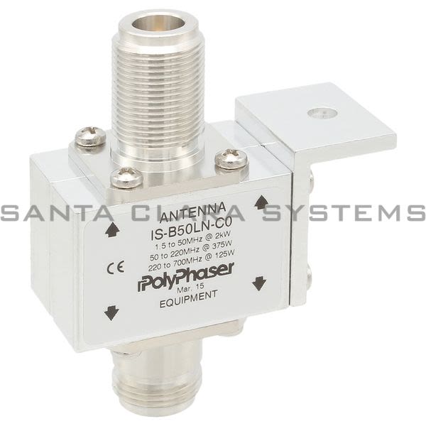 Polyphaser IS-B50LN-C0 RF Surge Protector Product Image