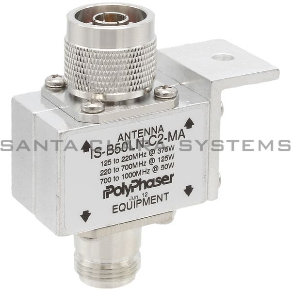 Polyphaser IS-B50LN-C2-MA RF Surge Protector Product Image
