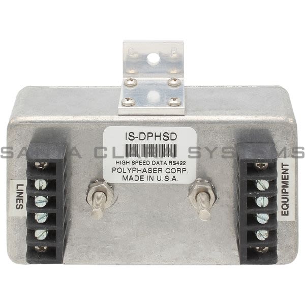 Polyphaser IS-DPHSD Bulkhead Coaxial RF Surge Protector Product Image