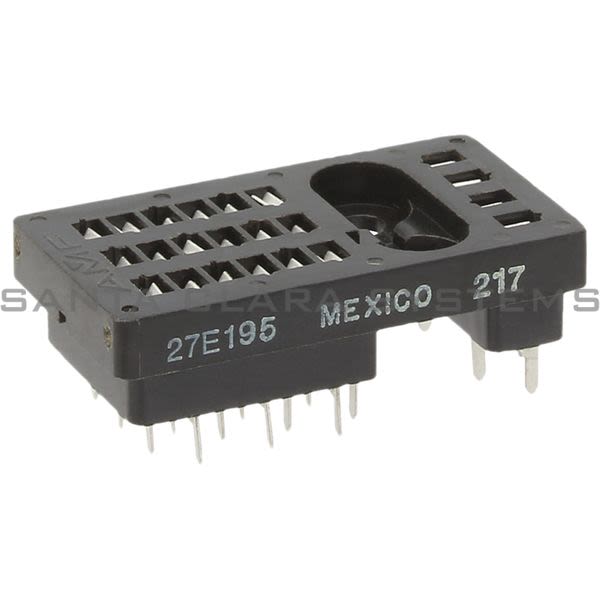 Potter & Brumfield 27E195 Socket for Relay Product Image