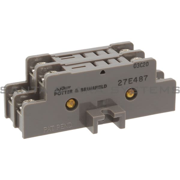 Potter & Brumfield 27E487 Relay Socket | 1082 Product Image