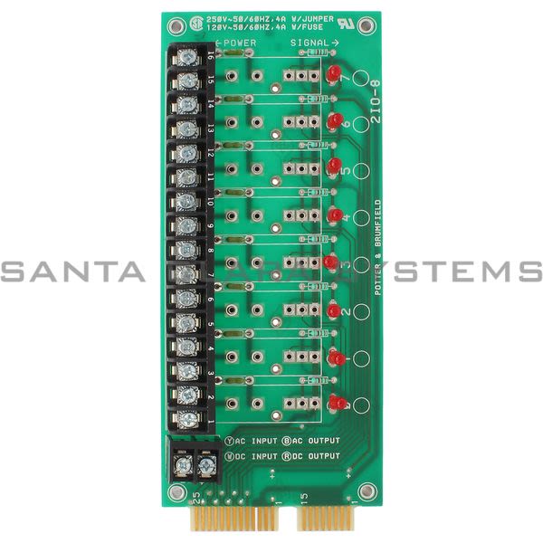 Potter & Brumfield 2I0-8 I/O Module Product Image
