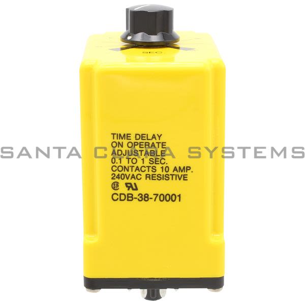 Potter & Brumfield CDB-38-70001  Time Delay Relay Product Image