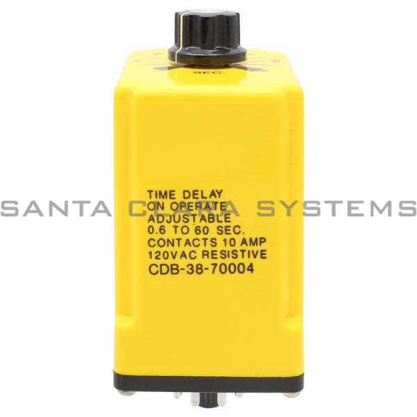 Potter & Brumfield CDB-38-70004  Time Delay Relay Product Image