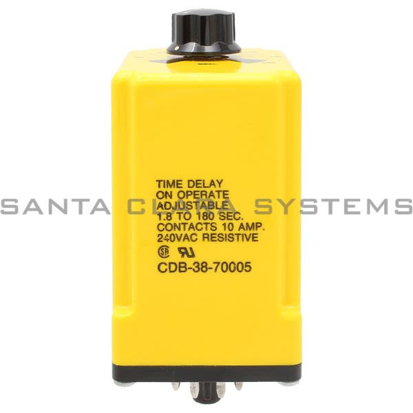 Potter & Brumfield CDB-38-70005  Time Delay Relay Product Image