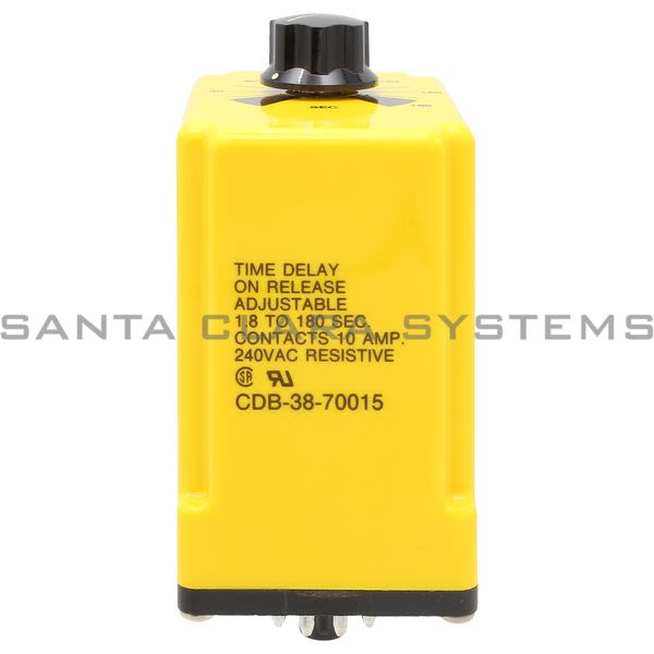 Potter & Brumfield CDB-38-70015  Time Delay Relay Product Image