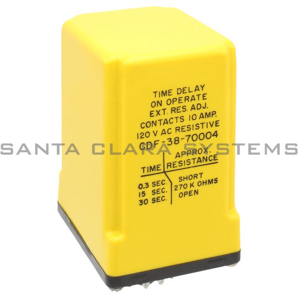 Potter & Brumfield CDF-38-70004 Time Delay Relay | 4372 Product Image