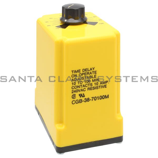 Potter & Brumfield CGB-38-70100M Time Delay Relay DPDT 120V | Tyco Product Image