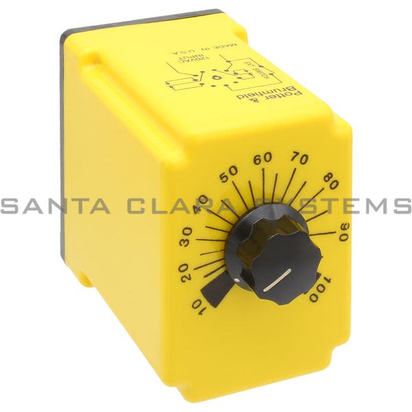 Potter & Brumfield CGB-38-78100M Time Delay On Release Adjustable 10-100/Min 10-AMP 120-VAC Product Image