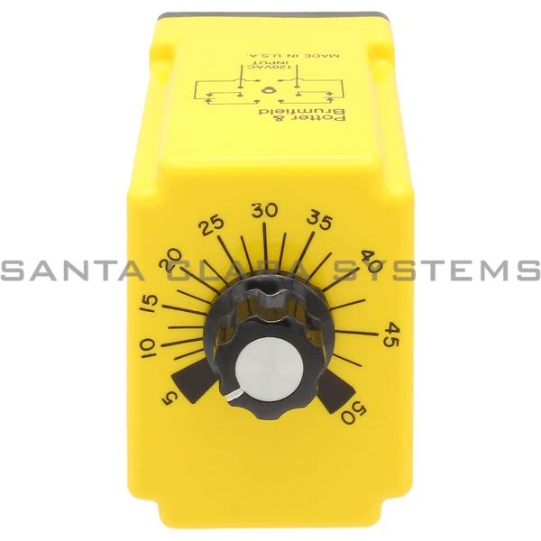 Potter & Brumfield CGB-38-79050M Time Delay Relay 5-50/Min 10-AMP 8-PIN | Tyco Product Image