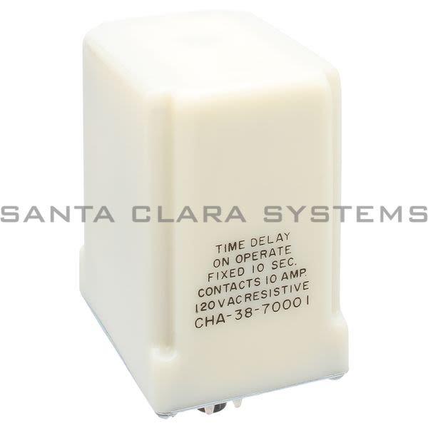 Potter & Brumfield CHA-38-70001 Time Delay Relay DPDT 10-Sec | 872 Product Image