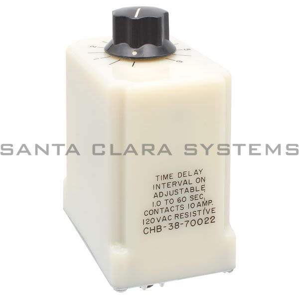 Potter & Brumfield CHB-38-70022  Time Delay Relay 120V | Tyco 3082 Product Image