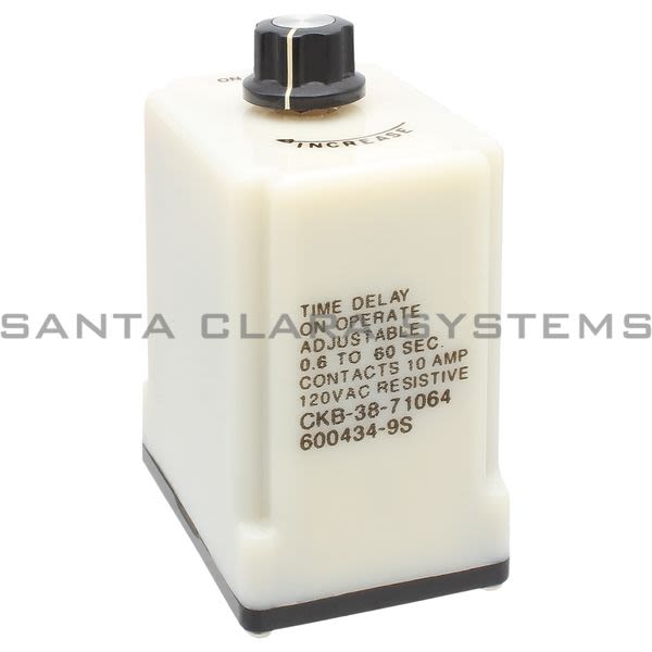 Potter & Brumfield CKB-38-71064 Time Delay Relay 0.6-60 Sec Product Image
