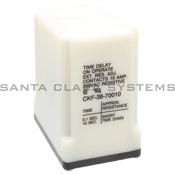 Potter & Brumfield CKF-38-70010  Time Delay Relay DPDT 10-Sec | 00961 Product Image
