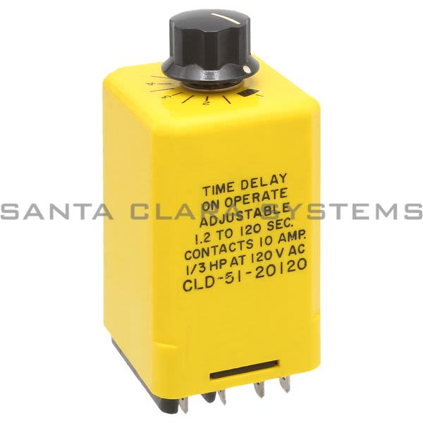Potter & Brumfield CLD-51-20120 Time Delay 1.2-120 sec Product Image