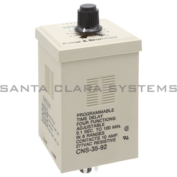 Potter & Brumfield CNS-35-92 Time Delay Relay Product Image