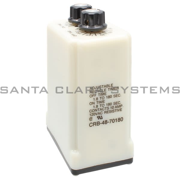 Potter & Brumfield CRB-48-70180  Time Delay Relay DPDT 1.8-180 Sec | Tyco 998 Product Image