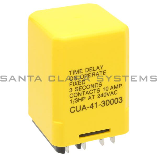 Potter & Brumfield CUA-41-30003 Time Delay Relay 10A 30 Sec | Tyco Product Image