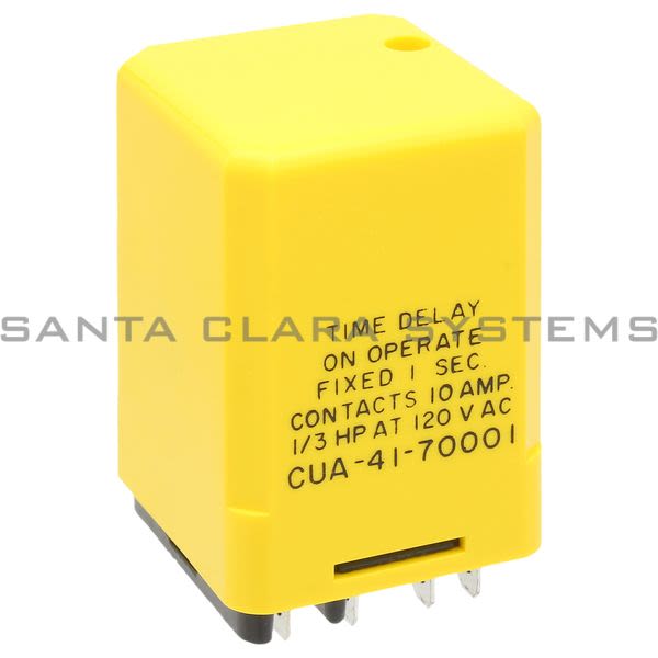 Potter & Brumfield CUA-41-70001 Time-Delay Relay 2-Pole DPDT | CUA4170001 Product Image
