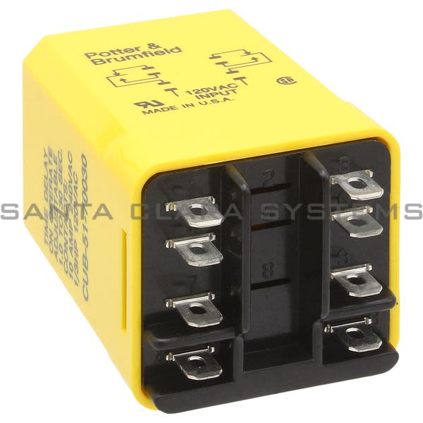 Potter & Brumfield CUB-51-70030 Time Delay Relay Product Image