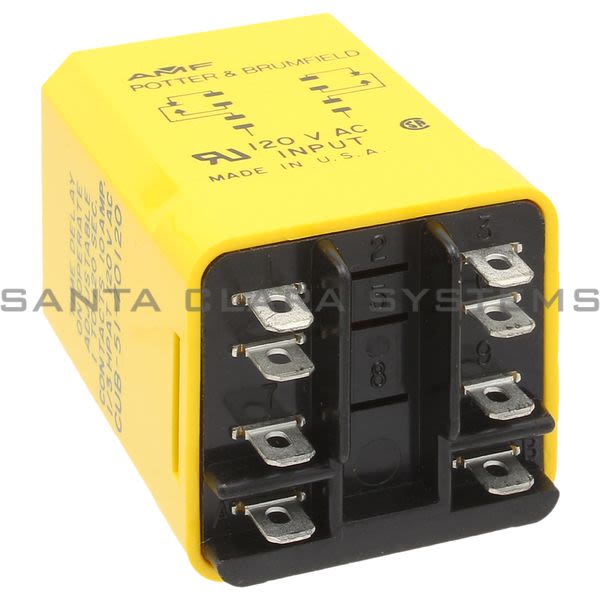 Potter & Brumfield CUB-51-70120 Relay Time-Delay 2-Pole DPDT | Tyco Product Image