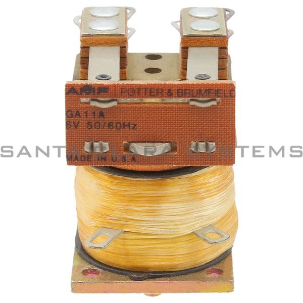 Potter & Brumfield GA11A-6V Relay | 50/60-HZ DPDT 5-AMP Open | GA11A-AC6V Product Image