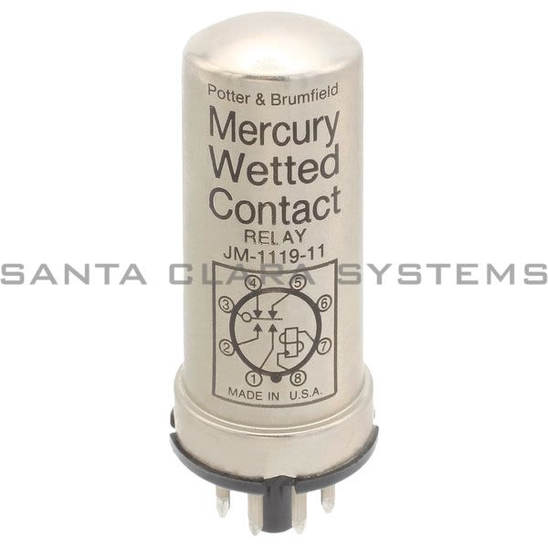 Potter & Brumfield JM-1119-11 Relay Mercury Wetted | Tyco 0106 Product Image