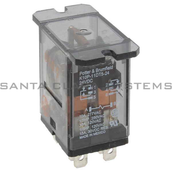 Potter & Brumfield K10P-11DT5-24 Relay Product Image