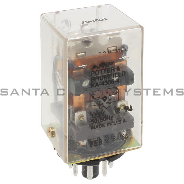Potter & Brumfield KA4306-4 Relay | 4016 Product Image