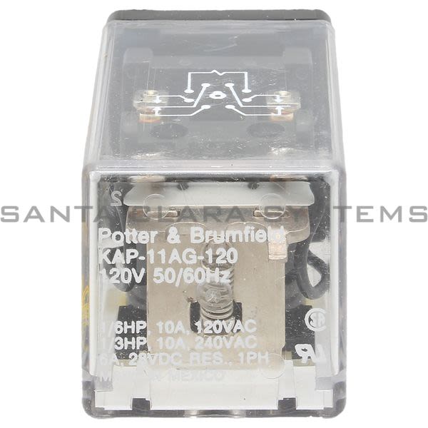 Potter & Brumfield KAP-11AG-120  Relay DPDT Product Image