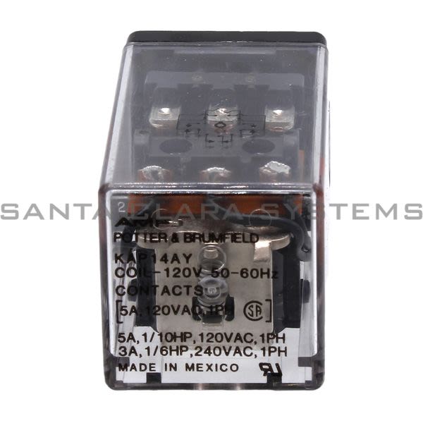 Potter & Brumfield KAP-14AY-120  Power Relay 3PDT 5-AMP Product Image