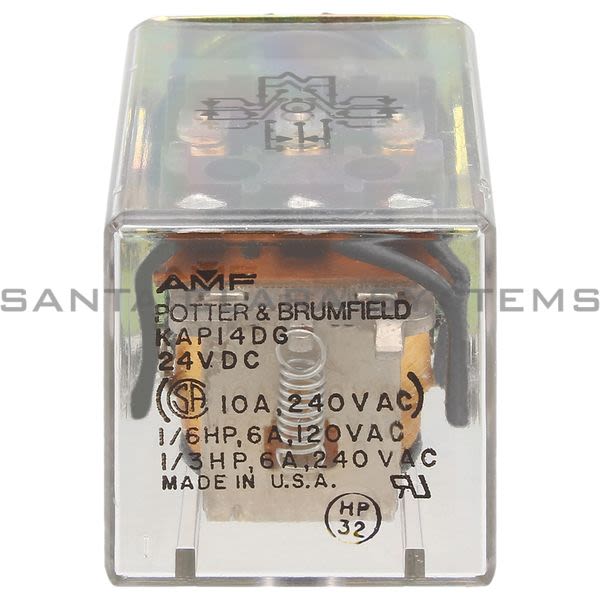 Potter & Brumfield KAP-14DG-24 Relay | Tyco 3779 Product Image