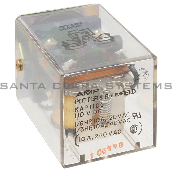 Potter & Brumfield KAP11DG-110V Relay | 3806 Product Image