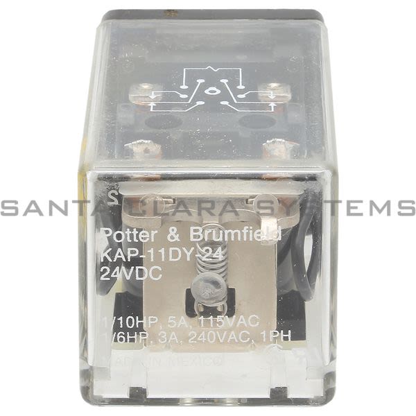 Potter & Brumfield KAP11DY-24V Power Relay DPDT 5-AMP Product Image