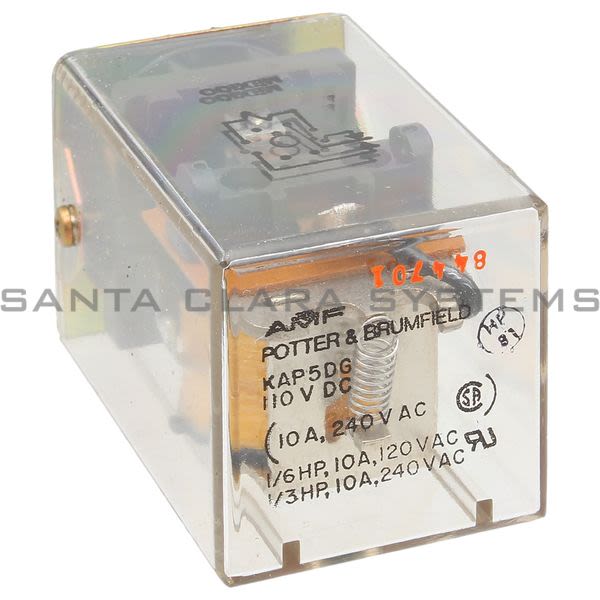Potter & Brumfield KAP5DG-110V Relay | 3721 Product Image