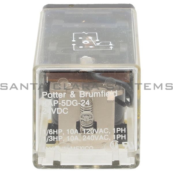 Potter & Brumfield KAP5DG-24V Relay | 3720 Product Image
