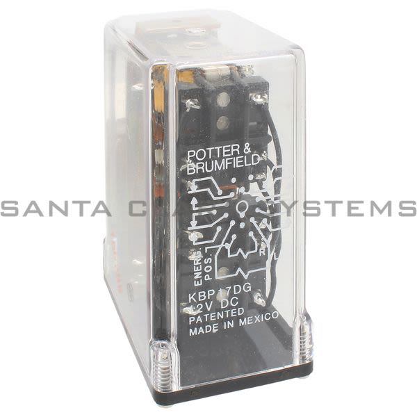 Potter & Brumfield KBP-17AG-120V  Relay 4PDT 120VAC 10A | Tyco 3939 Product Image