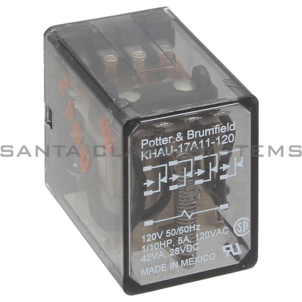 Potter & Brumfield KHAU-17A11-120 Relay Product Image