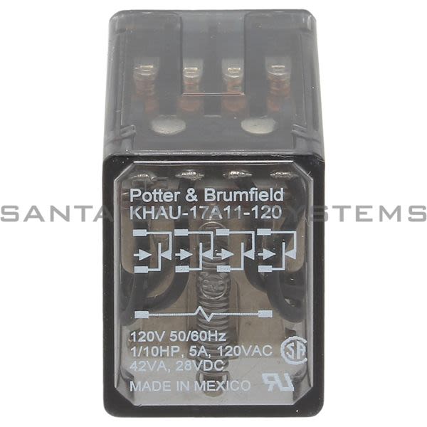 Potter & Brumfield KHAU-17A11-120 Relay Product Image
