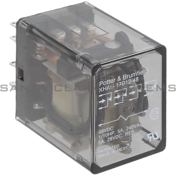 Potter & Brumfield KHAU-17D12-48 Relay Product Image