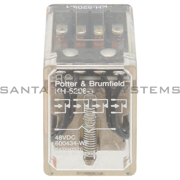 Potter & Brumfield KHE-17D11-48VDC Relay | KH-5208-1 | 48VDC Product Image