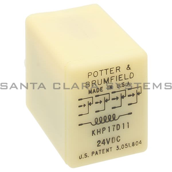 Potter & Brumfield KHP17D11-24 Relay 3-AMP 24-VDC 4PDT Product Image