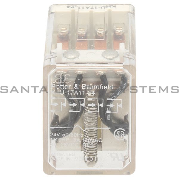 Potter & Brumfield KHU-17A11-24  Power Relay 4PDT Product Image