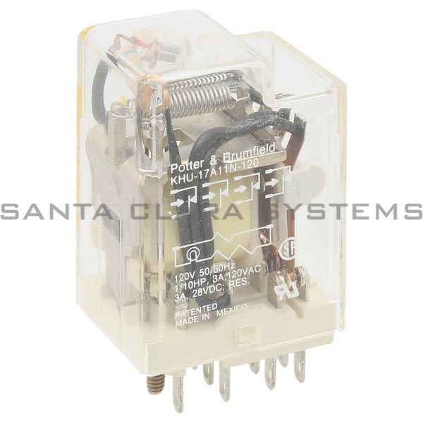 Potter & Brumfield KHU-17A11N-120  Power Relay 4PDT Product Image