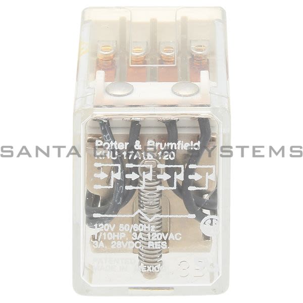 Potter & Brumfield KHU-17A18-120  Power Relay 4PDT 3-AMP | Tyco 3424 Product Image